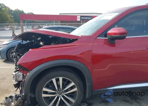 2025 Nissan Pathfinder Platinum 4Wd z USA, uszkodzony, nr VIN 5N1DR3DJXSC200781